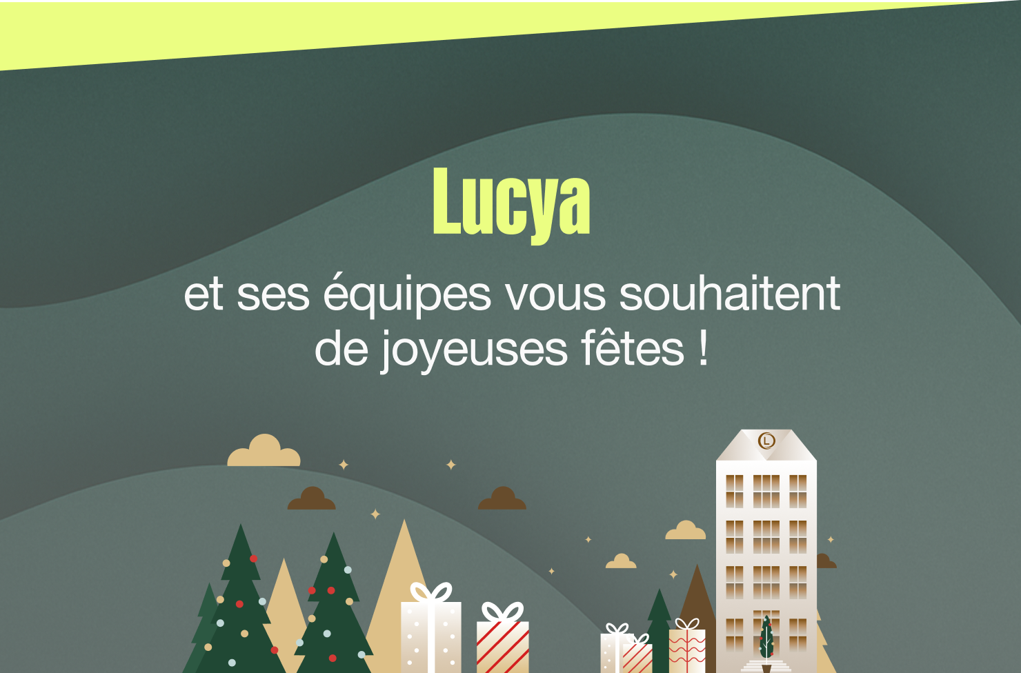 Lucya vous présente ses meilleurs voeux pour 2026 